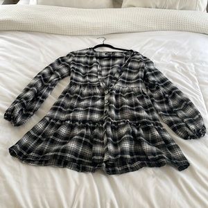 Plaid dress